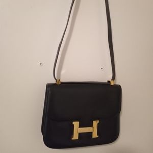 Vintage Hermes Constance Classic Shoulder Crossbod
